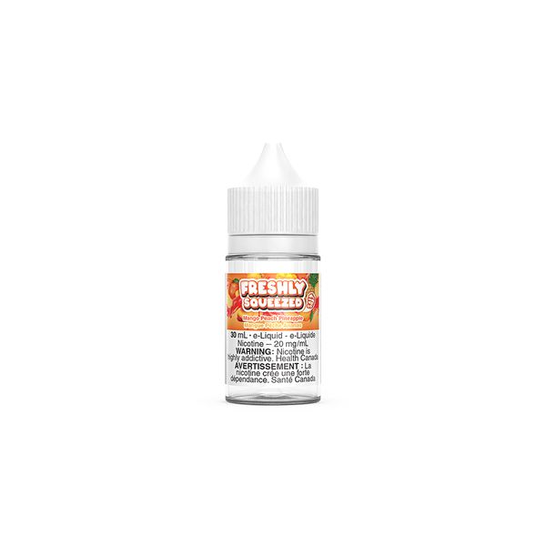 [Nic Salt] Freshly Squeezed Salt - Mango Peach Pineapple 30mL Nic Salt E-Juice Vancouver Toronto Calgary Richmond Montreal Kingsway Winnipeg Quebec Coquitlam Canada Canadian Vapes Shop Free Shipping E-Juice Mods Nic Salt