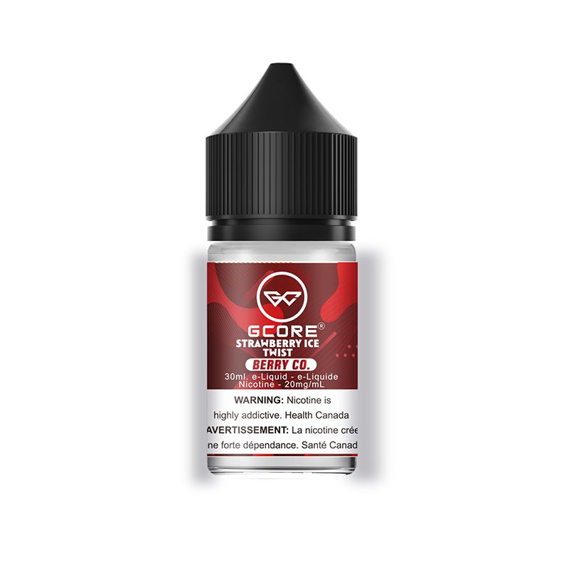 [Nic Salt] GCORE Salt - Strawberry Ice 30ml Nic Salt E-Juice Vancouver Toronto Calgary Richmond Montreal Kingsway Winnipeg Quebec Coquitlam Canada Canadian Vapes Shop Free Shipping E-Juice Mods Nic Salt