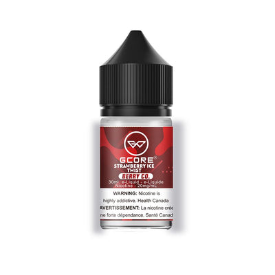 [Nic Salt] GCORE Salt - Strawberry Ice Twist 30mL Nic Salt E-Juice