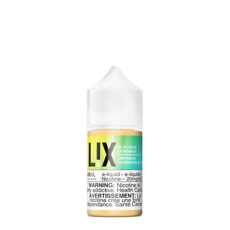 [Nic Salt] LIX - Blue Razz Lemonade 30mL Nic Salt E-Juice Vancouver Toronto Calgary Richmond Montreal Kingsway Winnipeg Quebec Coquitlam Canada Canadian Vapes Shop Free Shipping E-Juice Mods Nic Salt