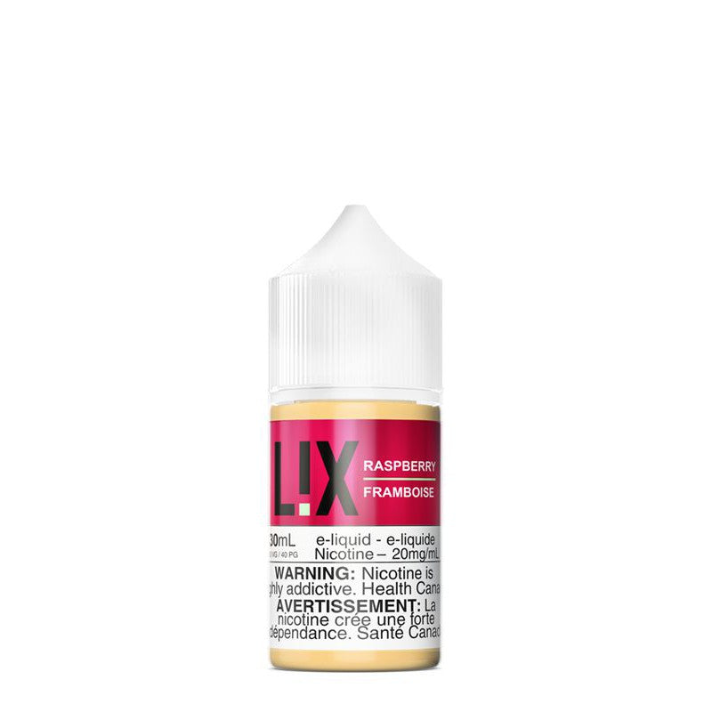 [Nic Salt] LIX - Raspberry 30mL Nic Salt E-Juice Vancouver Toronto Calgary Richmond Montreal Kingsway Winnipeg Quebec Coquitlam Canada Canadian Vapes Shop Free Shipping E-Juice Mods Nic Salt