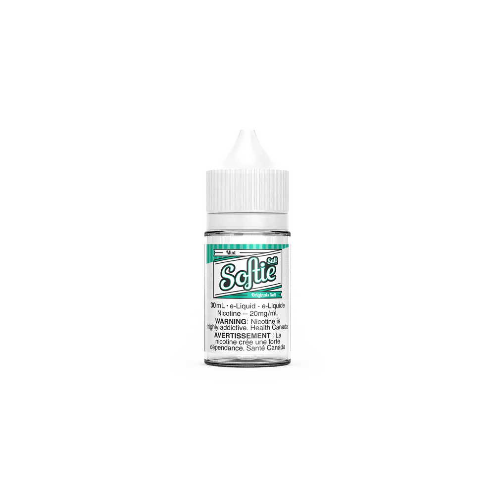 [Nic Salt] Softie Salt - Mint 30mL Nic Salt E-Juice Vancouver Toronto Calgary Richmond Montreal Kingsway Winnipeg Quebec Coquitlam Canada Canadian Vapes Shop Free Shipping E-Juice Mods Nic Salt