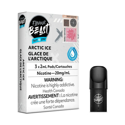 [Vape Pods] Flavour Beast - Arctic Ice (3pk) Vape Pods