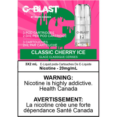 [Vape Pods] G-Blast - Classic Cherry Ice (3pk)