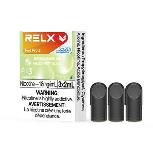 [Vape Pods] RELX Infinity Pro - Green Melon Ice (3pk) Vape Pods