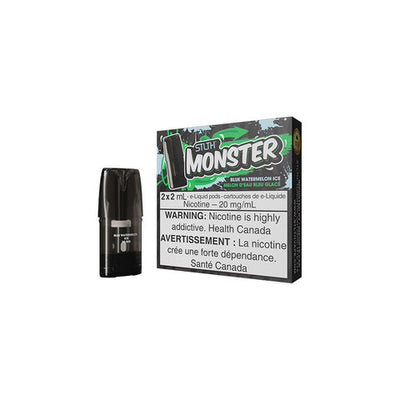 [Vape Pods] STLTH Monster - Blue Watermelon Ice (2pk) Vape Pods