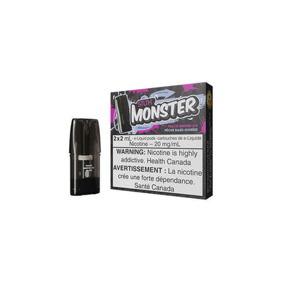 [Vape Pods] STLTH Monster - Peach Berries Ice (2pk) Vape Pods