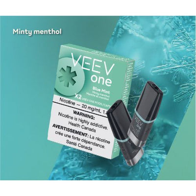 [Vape Pods] VEEV One Pod - Blue Mint (2pk)