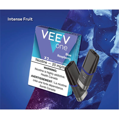 [Vape Pods] VEEV One Pod - Blue Raspberry (2pk)