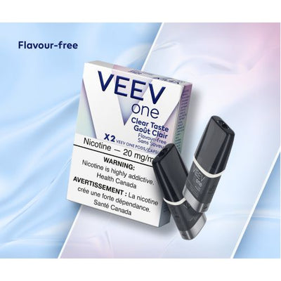 [Vape Pods] VEEV One Pod - Clear (2pk)