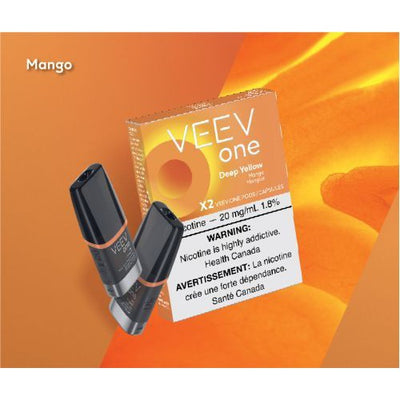 [Vape Pods] VEEV One Pod - Deep Yellow (2pk)