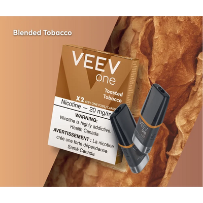 [Vape Pods] VEEV One Pod - Toasted Tobacco (2pk)