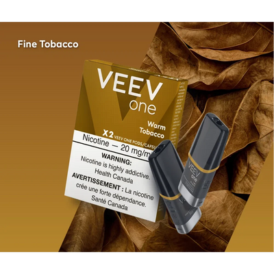 [Vape Pods] VEEV One Pod - Warm Tobacco (2pk)