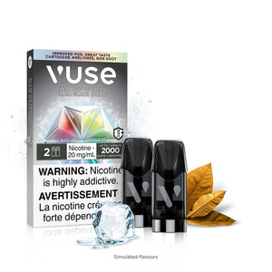 [Vape Pods] VUSE ePod - Clear Ice Tobacco (2pk) Vape Pods