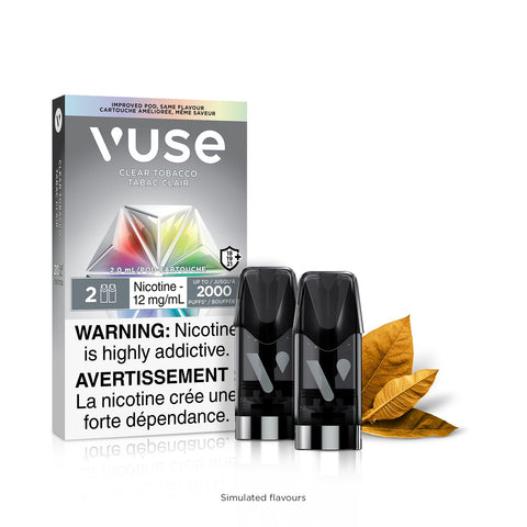 [Vape Pods] VUSE ePod - Clear Tobacco (2pk)