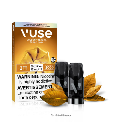 [Vape Pods] VUSE ePod - Golden Tobacco (2pk)
