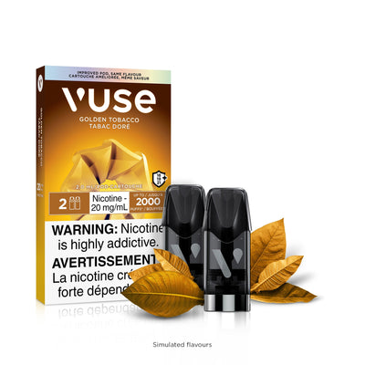 [Vape Pods] VUSE ePod - Golden Tobacco (2pk) Vape Pods