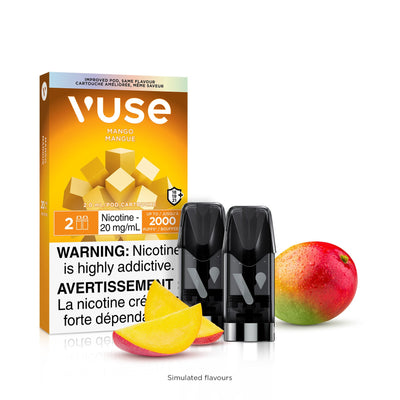 [Vape Pods] VUSE ePod - Mango (2pk) Vape Pods