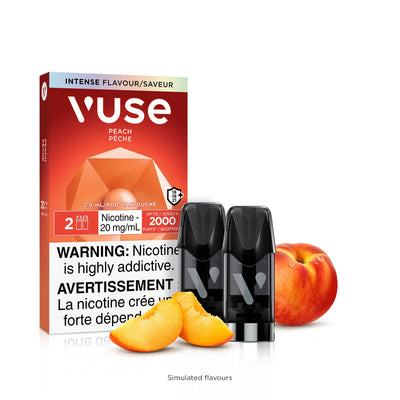 [Vape Pods] VUSE ePod - Peach (2pk) Vape Pods