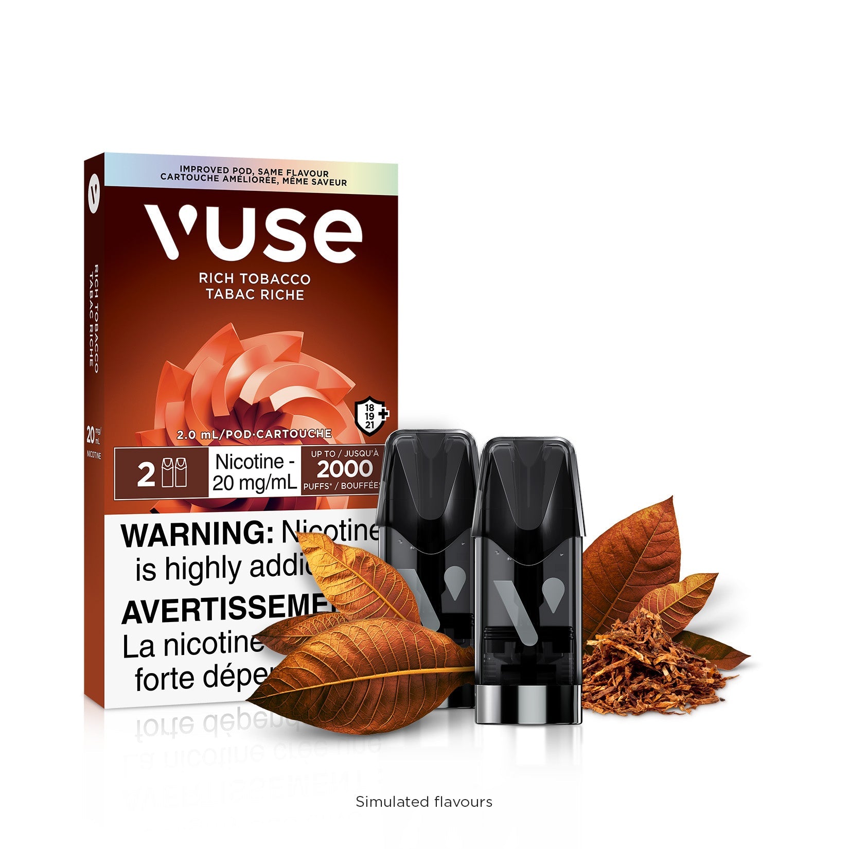 VUSE ePod - Rich Tobacco (2pk) | Lucky 8 Vapes