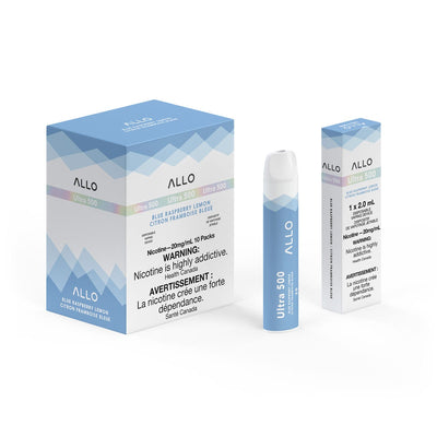 [Disposables] ALLO Ultra 500 - Blue Raspberry Lemon Disposable Pod Systems