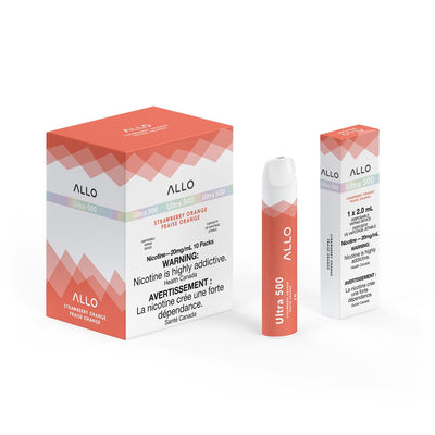 [Disposables] ALLO Ultra 500 - Strawberry Orange Disposable Pod Systems