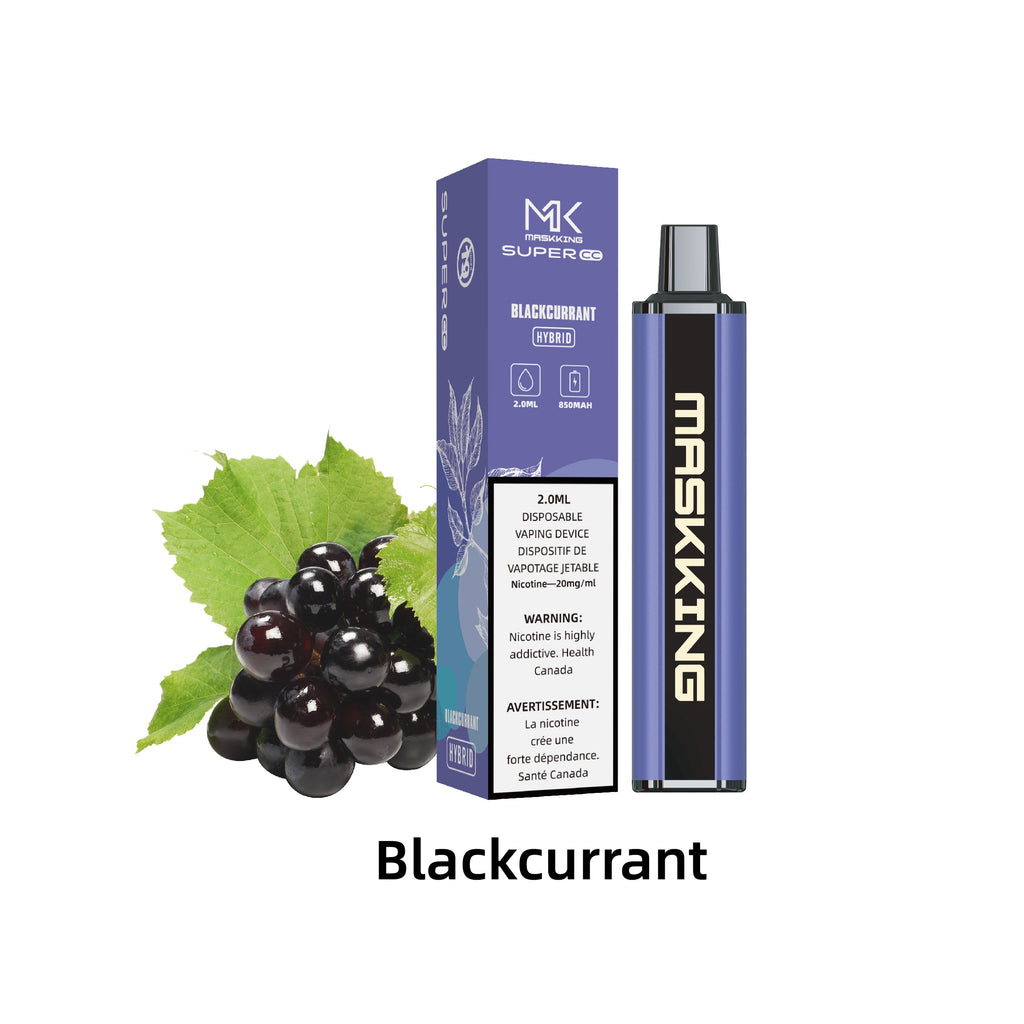 [Disposables] Maskking Super CC - Blackcurrant Disposable Pod Systems Vancouver Toronto Calgary Richmond Montreal Kingsway Winnipeg Quebec Coquitlam Canada Canadian Vapes Shop Free Shipping E-Juice Mods Nic Salt