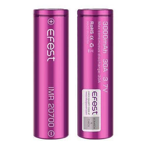 Efest 20700 3000mAh 30A Battery 20700 & 21700 Batteries