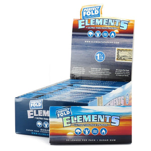 Elements Perfect Fold 1 1/4 Natural Rolling Papers Rolling Papers