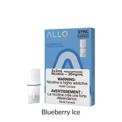 [Vape Pods] ALLO Sync - Blueberry Ice (3pk)