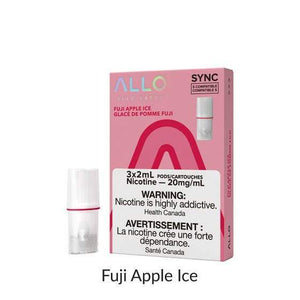 [Vape Pods] ALLO Sync - Fuji Apple Ice (3pk)