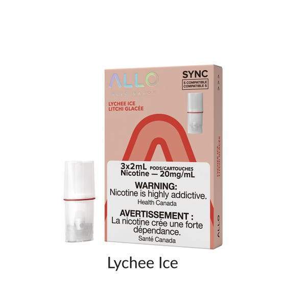 [Vape Pods] ALLO Sync - Lychee Ice (3pk) Vape Pods Vancouver Toronto Calgary Richmond Montreal Kingsway Winnipeg Quebec Coquitlam Canada Canadian Vapes Shop Free Shipping E-Juice Mods Nic Salt