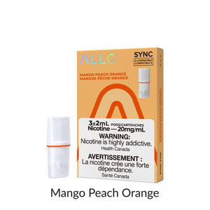 [Vape Pods] ALLO Sync - Mango Peach Orange (3pk)