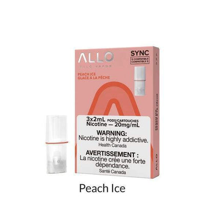 [Vape Pods] ALLO Sync - Peach Ice (3pk)