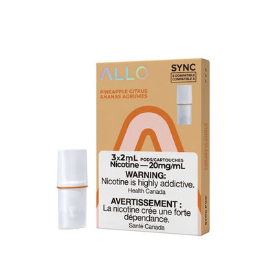 [Vape Pods] ALLO Sync - Pineapple Citrus (3pk)