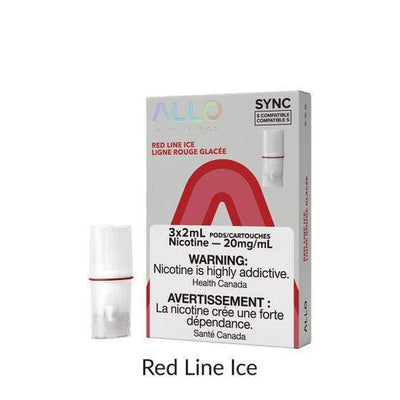 [Vape Pods] ALLO Sync - Red Line Ice (3pk)