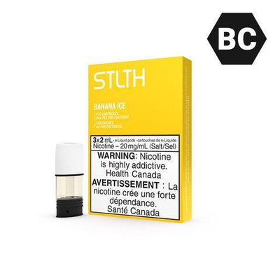 [Vape Pods] STLTH - Banana Ice (3pk)