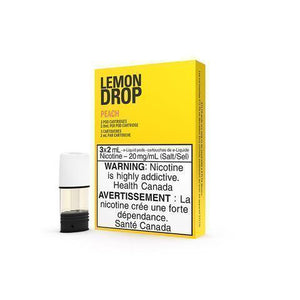 [Vape Pods] STLTH - Lemon Drop Peach (3pk) Vape Pods